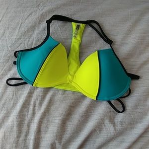 Racerback binkini top Victoria's Secret Pink LG